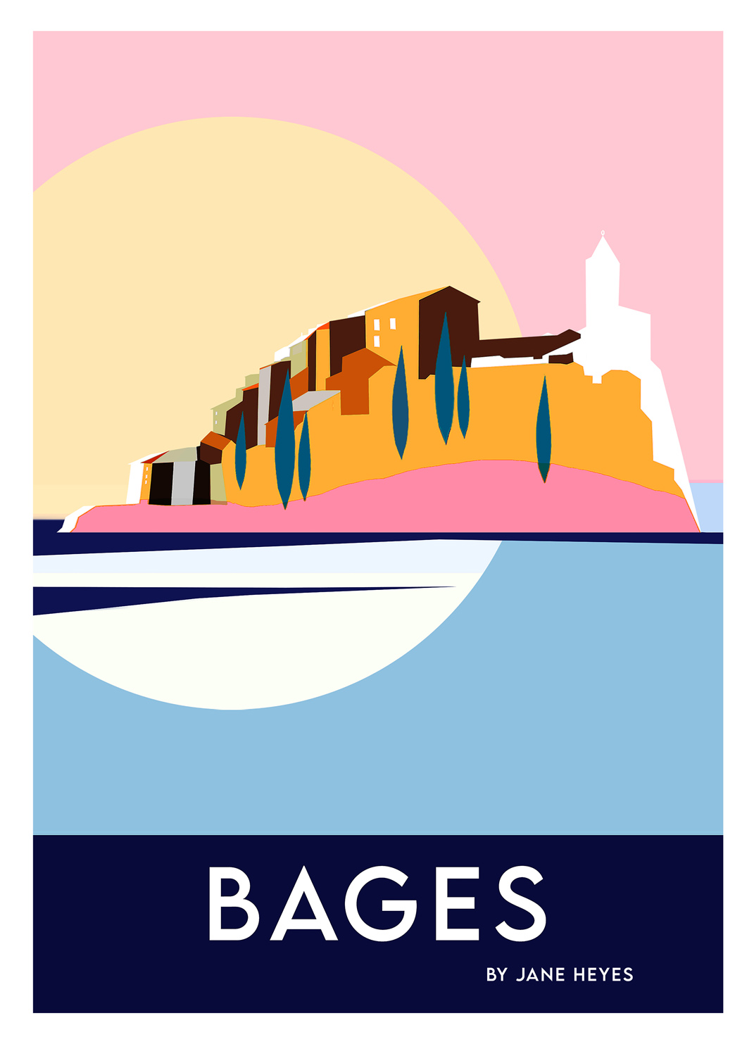 Letoile dArt Narbonne Affiche Poster 50 X 70 BAGES JANE SMITH for site