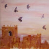 NARBONNE ROSE GOLD SUNSET - Jane Heyes Artist - LEtoile dArt Narbonne France