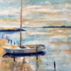 PEYRIAC single boat Jane Heyes Artist