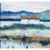 Chalet des Pecheurs Les Ayrolles CAVENA ALBA 30X40 A4 letoile dArt Jane Heyes Artist Narbonne