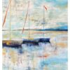 PEYRIAC 3 BOATS 30x40 A4 letoile dArt Jane Heyes Artist Narbonne